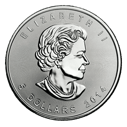 1 OZ CANADIAN SILVER MAPLE LEAF