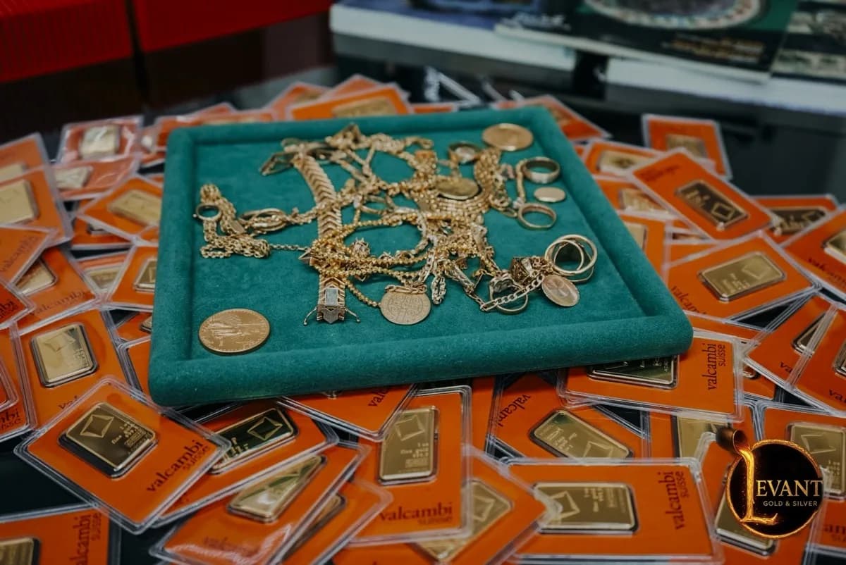 Jewelry on velvet tray