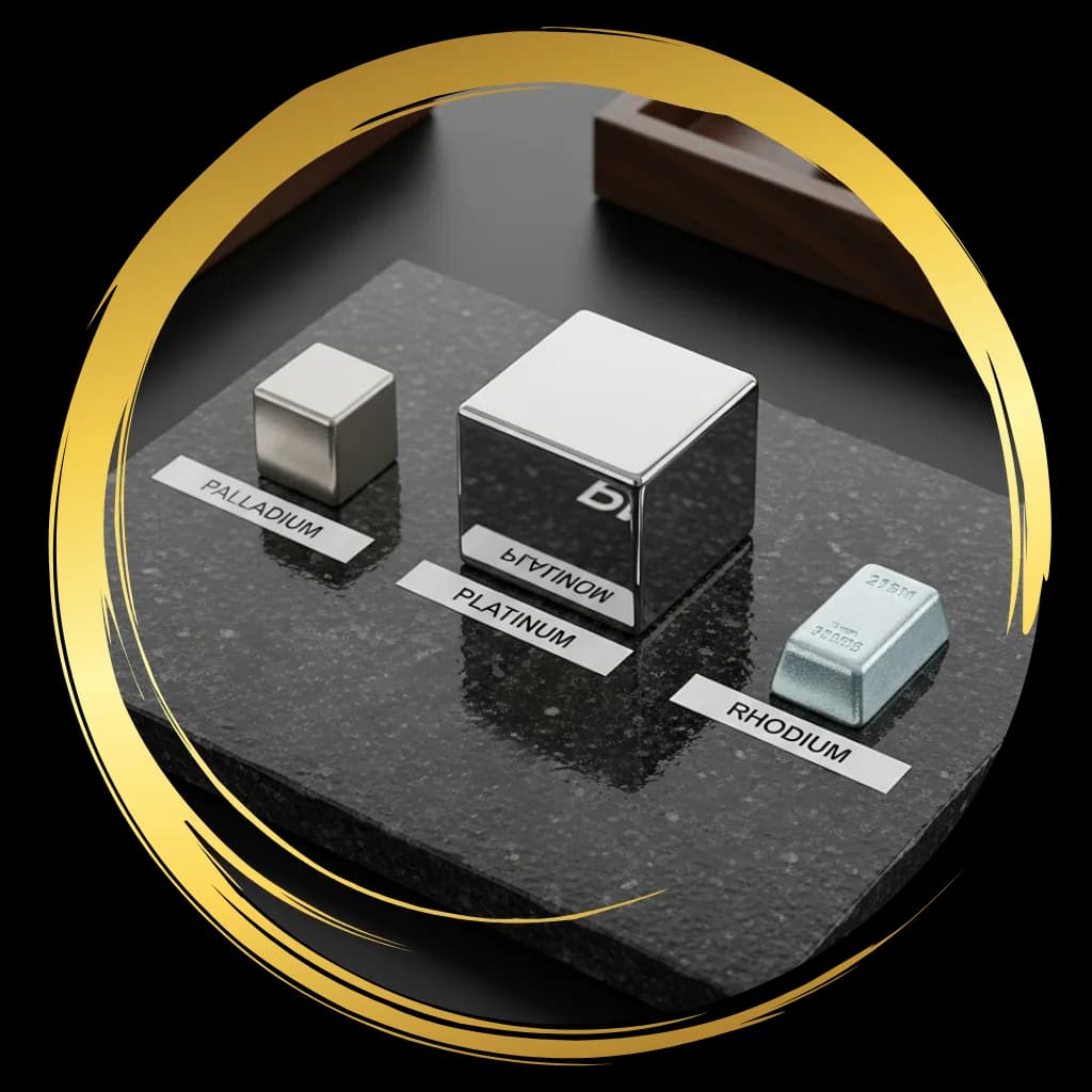 Platinum, palladium, and precious metals we buy at Levant Gold & Silver