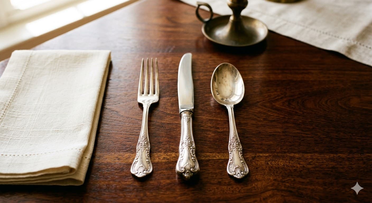 Sterling silverware and flatware